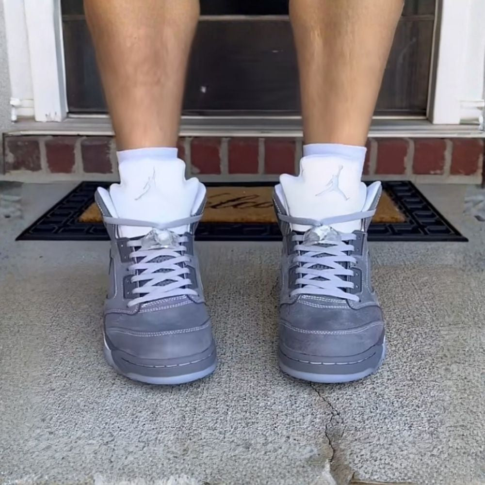 Air Jordan 5 Retro Wolf Grey image 7